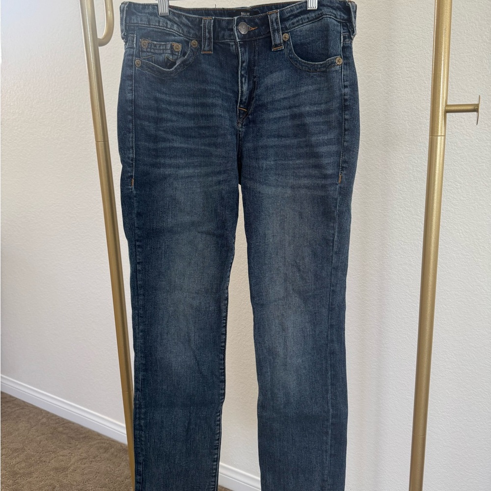 True Religion Billy Mid Rise Jeans